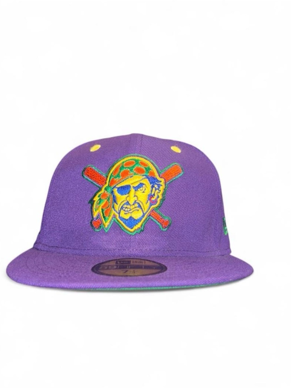 New Era purple Chicago Pirates baseball cap  7 1/4